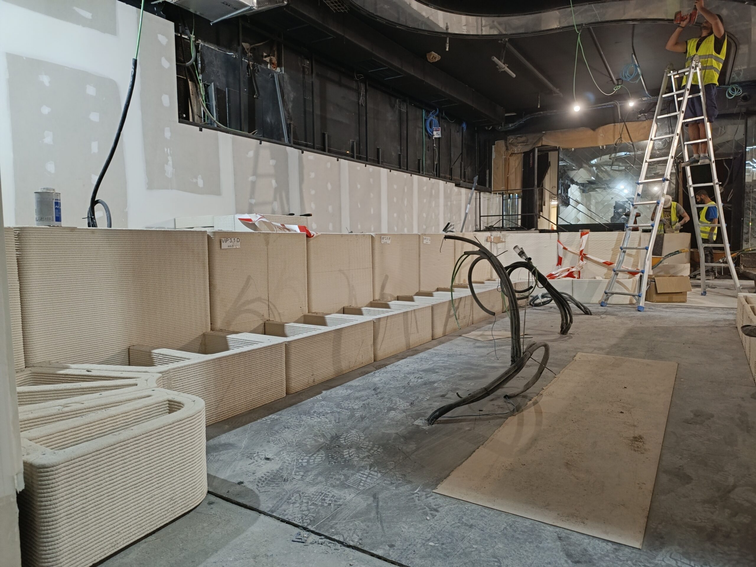 Proyecto de impresión 3D en hormigón desarrollado por Aridditive
